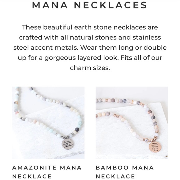 New Amazonite Mana Beaded Necklace - Picture 6 of 7